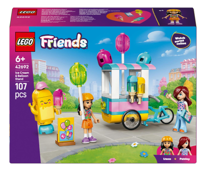 Klocki LEGO® LEGO FRIENDS 42692 Stoisko z lodami i balonami